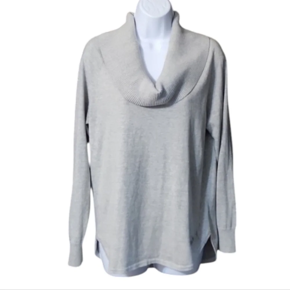 Michael Kors Light Gray Cowlneck Sweater